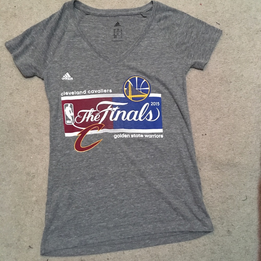 Adidas 2015 NBA Finals V-Neck Shirt
